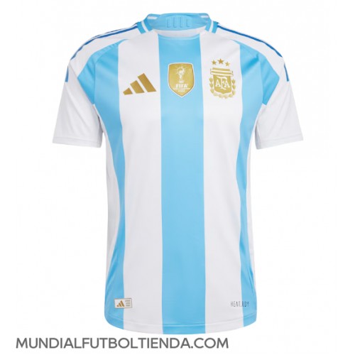 Camiseta Argentina Primera Equipación Replica Copa America 2024 mangas cortas